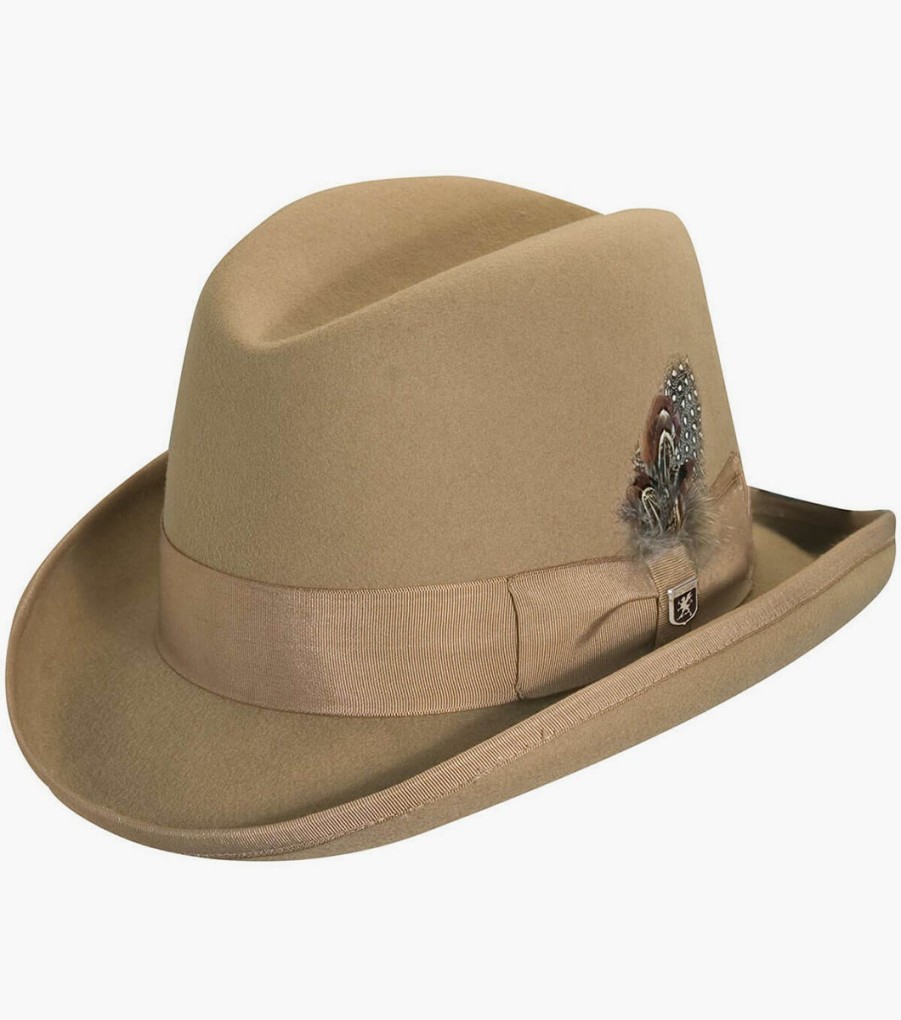 Hats | Stacy Adams Elias Homburg Hat Wool Hat