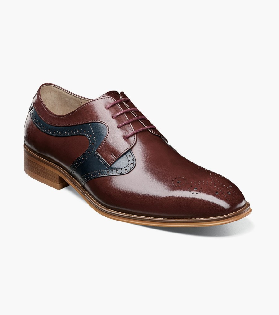 Dress | Stacy Adams Palmer Plain Toe Medallion Oxford