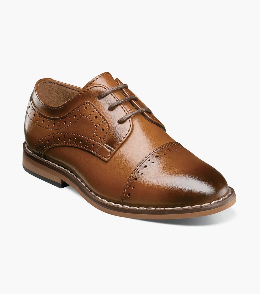 Kids | Stacy Adams Infants Dickinson Cap Toe Oxford