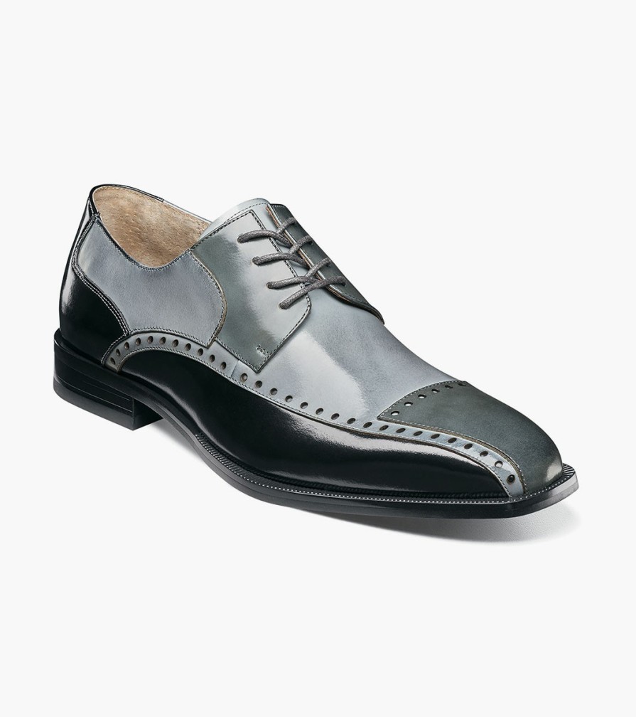 Fashion | Stacy Adams Plaza Modified Cap Toe Oxford