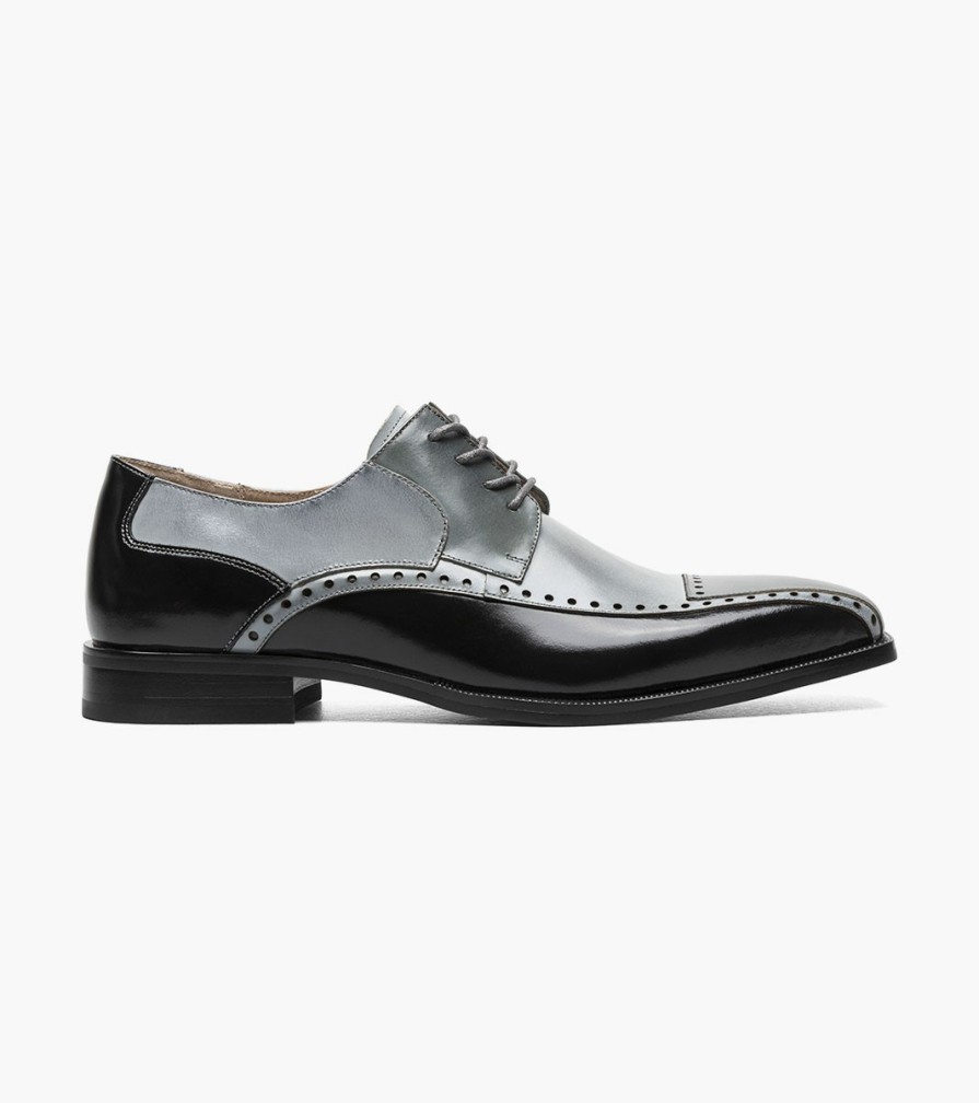 Fashion | Stacy Adams Plaza Modified Cap Toe Oxford