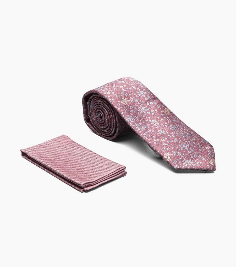 Ties | Stacy Adams Devon Skinny Tie & Hanky Set