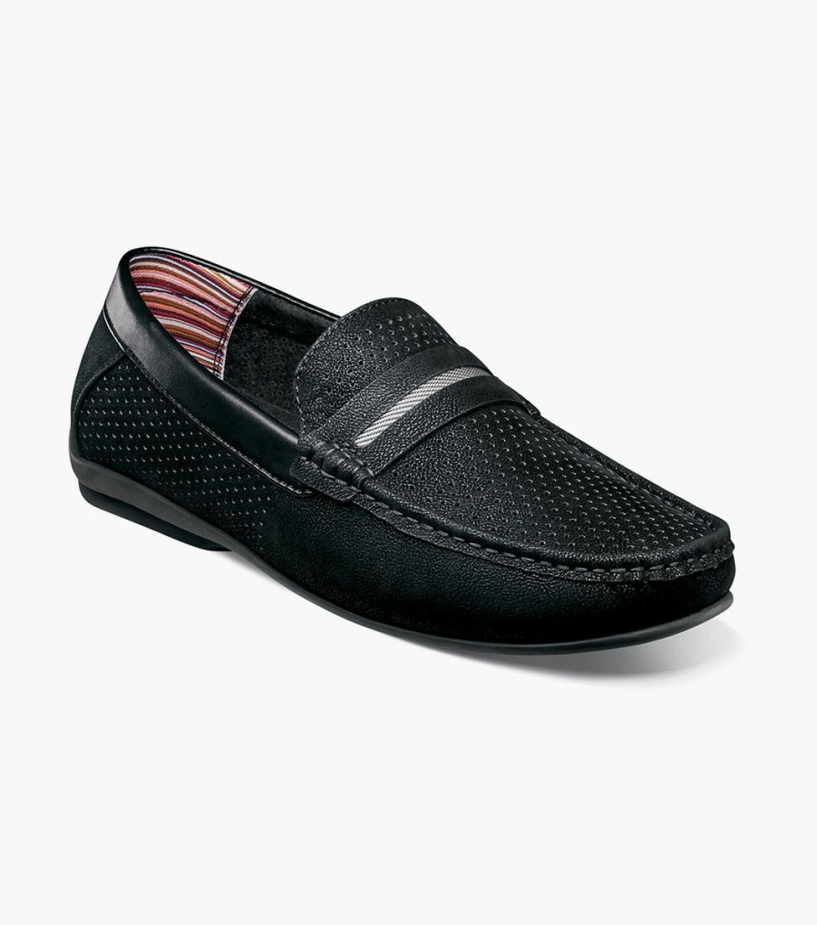 Loafers | Stacy Adams Corby Moc Toe Saddle Slip On