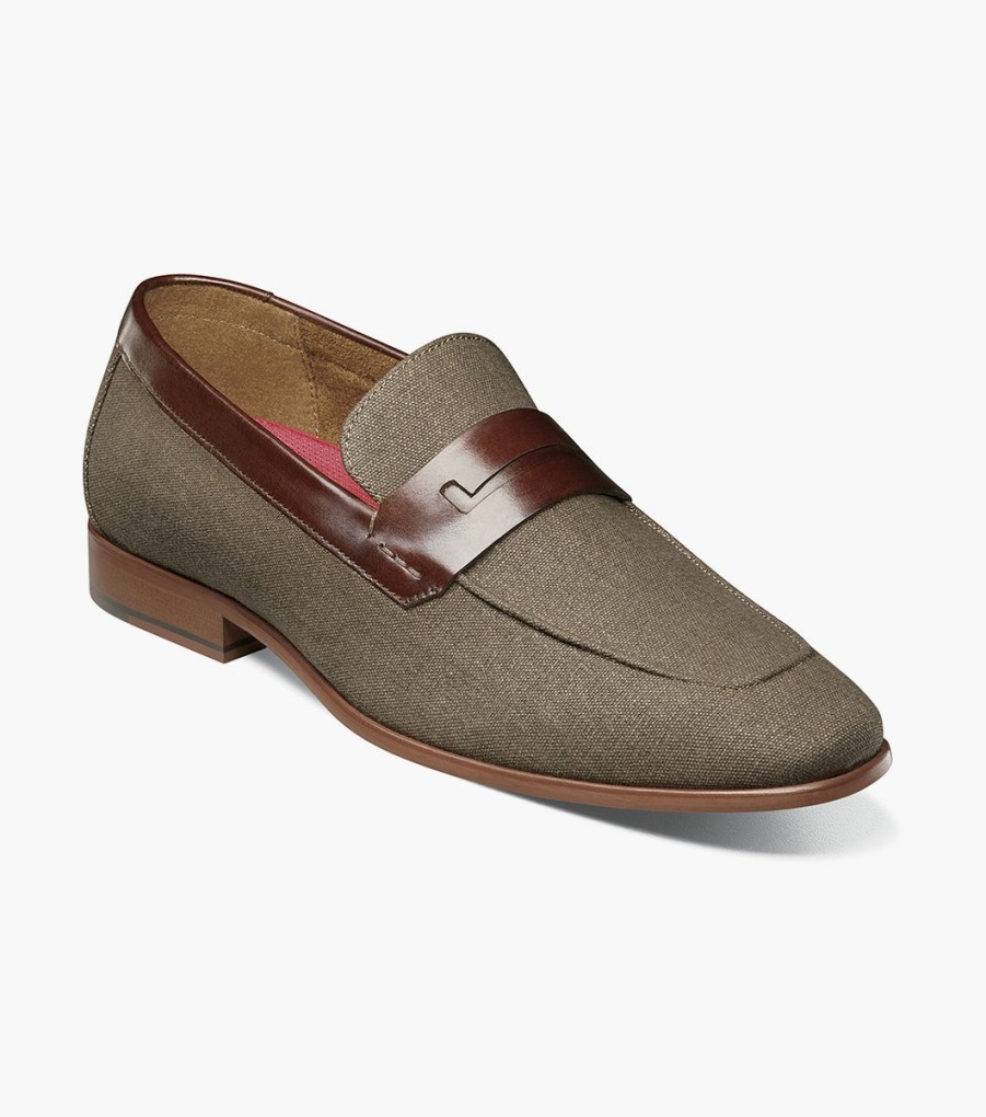 Loafers | Stacy Adams Gill Moc Toe Saddle Slip On