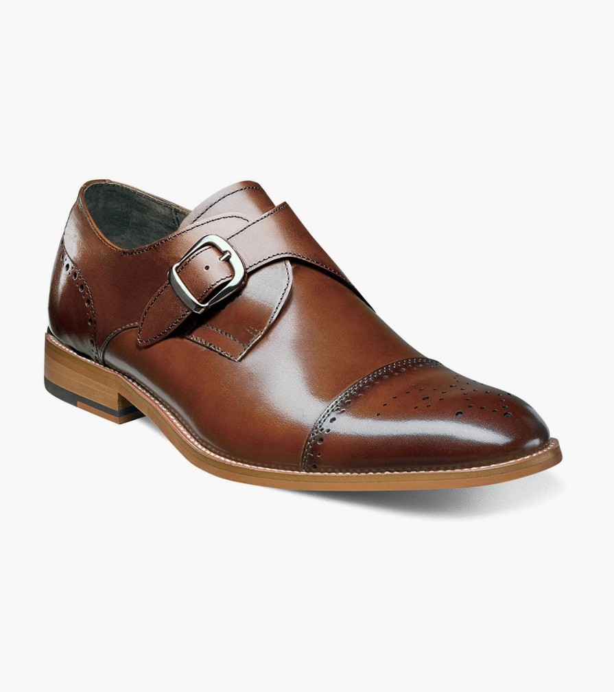 Dress | Stacy Adams Duncan Cap Toe Monk Strap