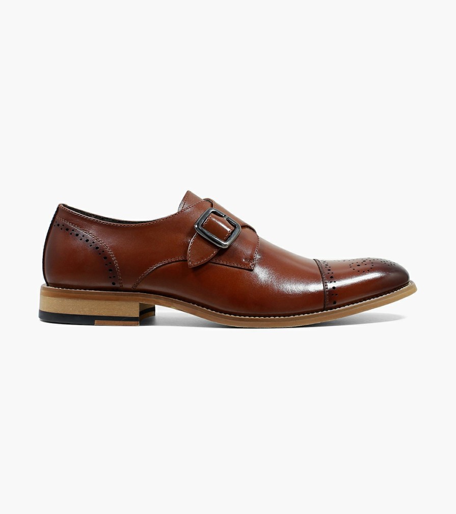 Dress | Stacy Adams Duncan Cap Toe Monk Strap