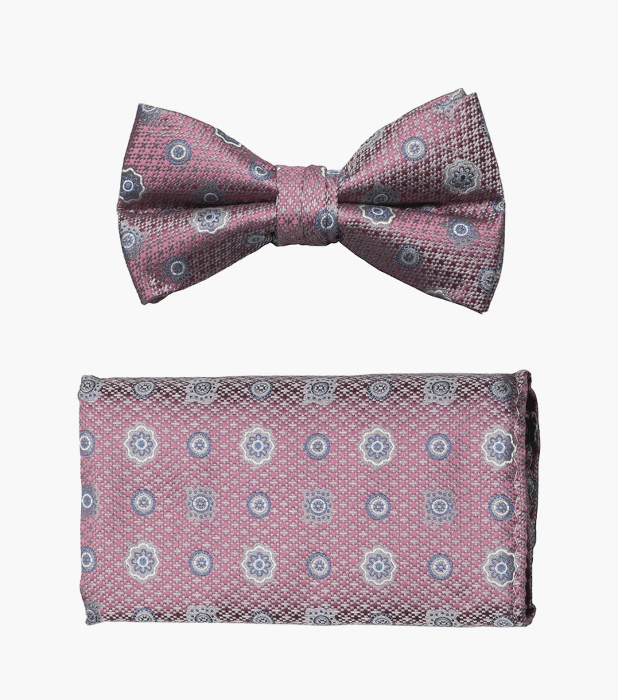 Ties | Stacy Adams Roy Bow Tie & Hanky Set