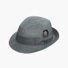 Hats | Stacy Adams Belmont Fedora Poly Braid Pinch Front Hat