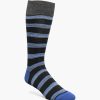 Socks | Stacy Adams Mini Stripe Men\\'S Crew Dress Socks