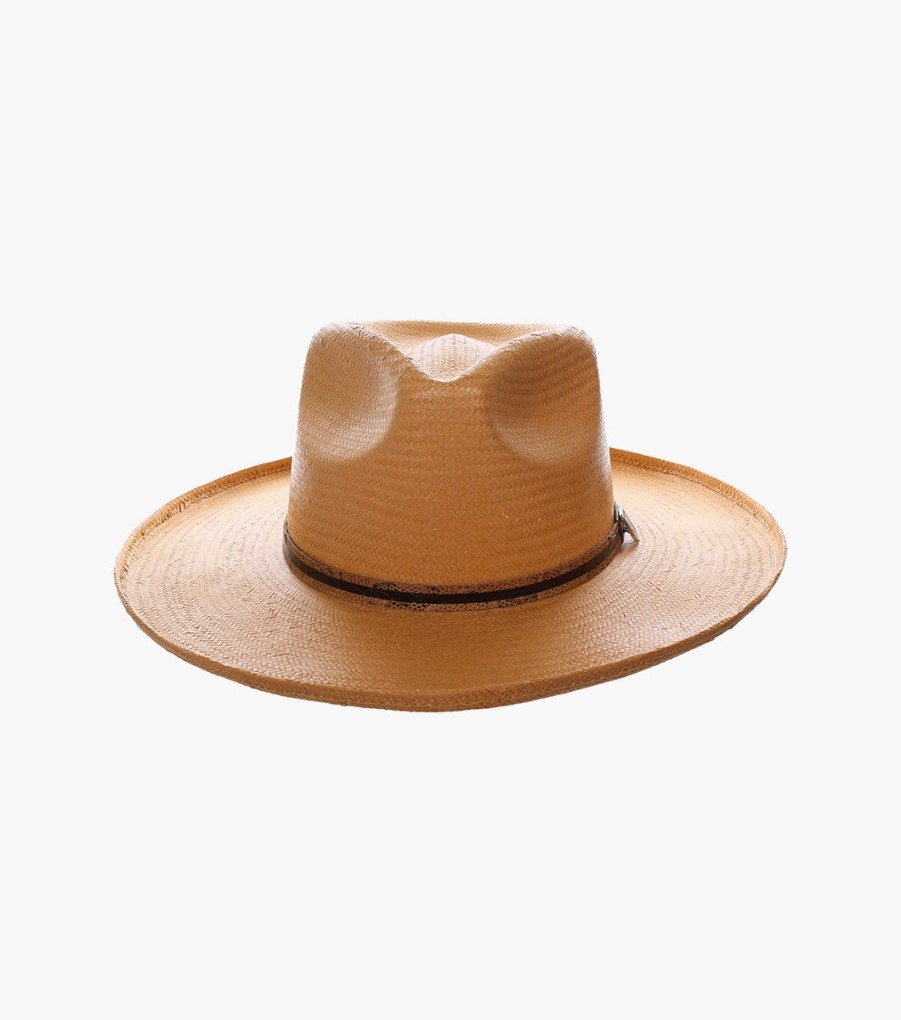 Hats | Stacy Adams Milano Fedora Toyo Pinched Front Hat