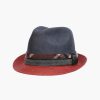 Hats | Stacy Adams Roxbury Fedora Toyo Pinch Front Hat