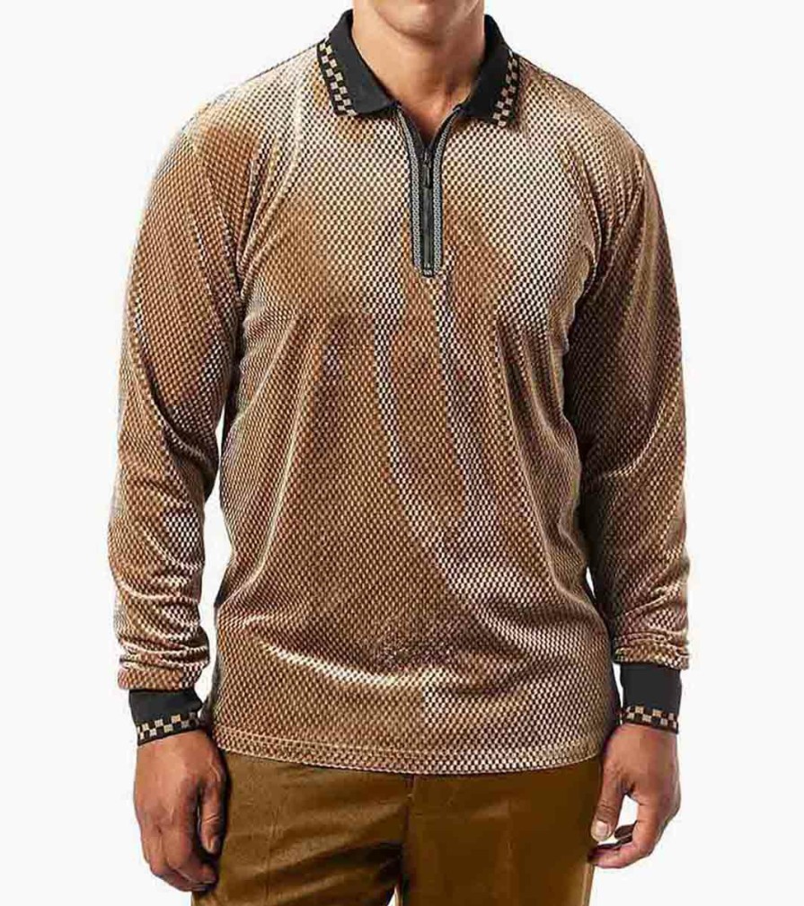 Casual Wear | Stacy Adams Mateo Long Sleeve Polo