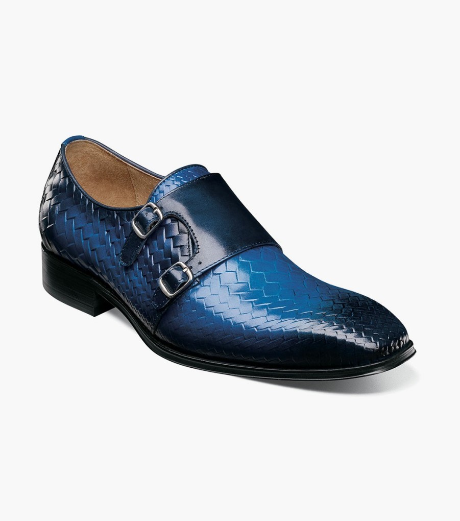 Dress | Stacy Adams Torrance Plain Toe Double Monk Strap