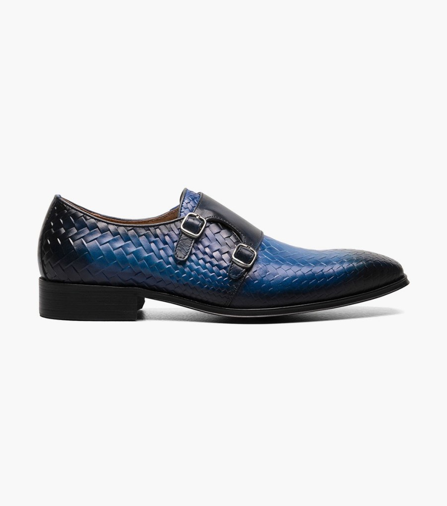 Dress | Stacy Adams Torrance Plain Toe Double Monk Strap