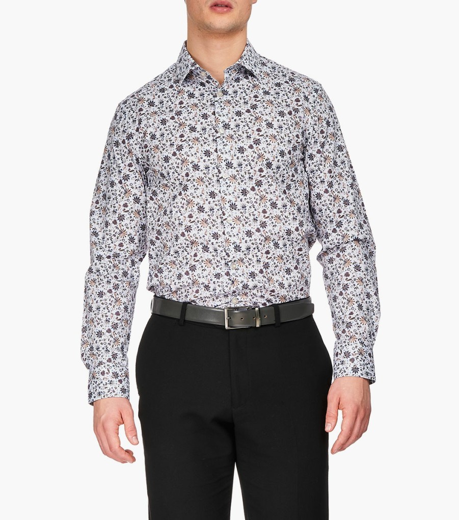 Dress Shirts | Stacy Adams Wolston Dress Shirt Spread Collar