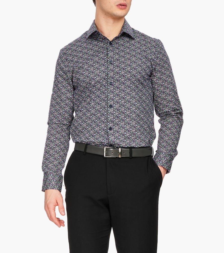 Dress Shirts | Stacy Adams Chesham Dress Shirt Spread Collar