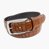 Belts | Stacy Adams Ozzie Xl Croc Emboss Belt