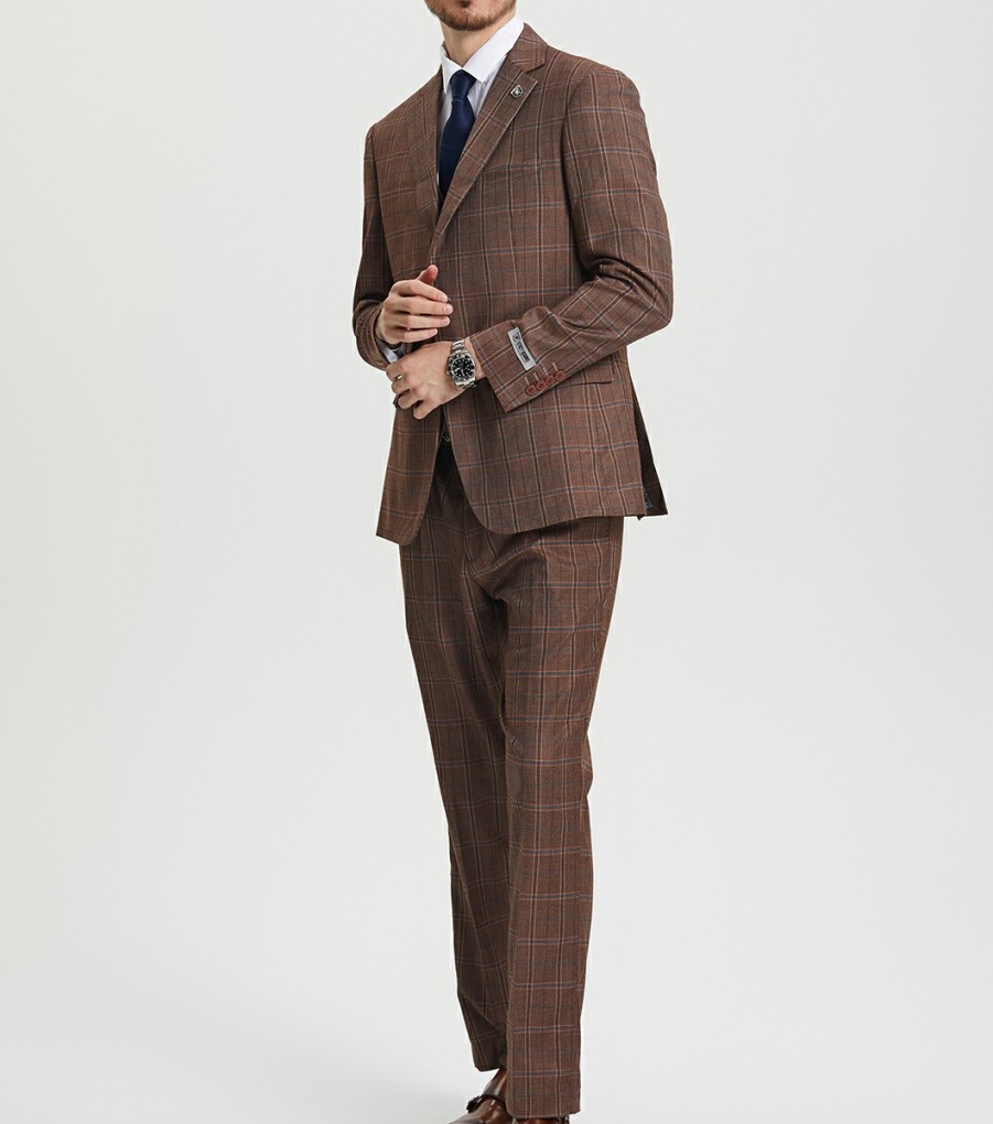 Suits | Stacy Adams Nicholson 3 Piece Vested Suit