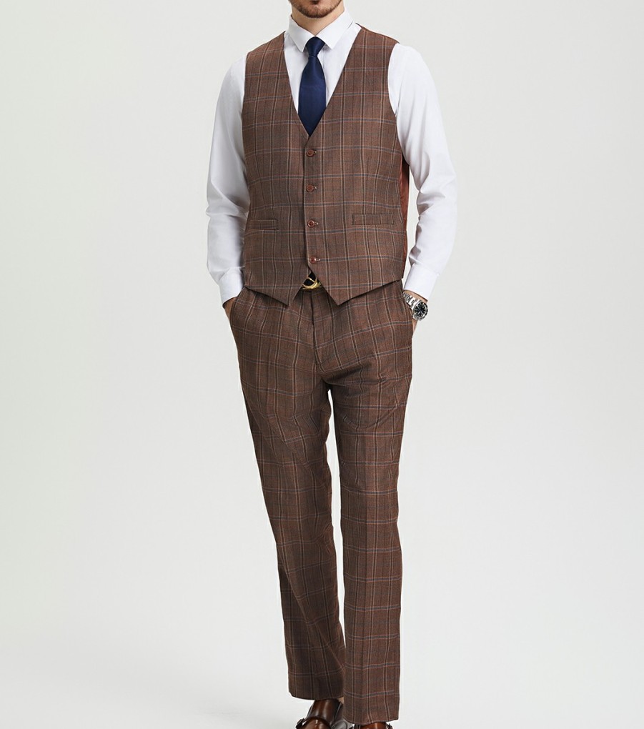 Suits | Stacy Adams Nicholson 3 Piece Vested Suit