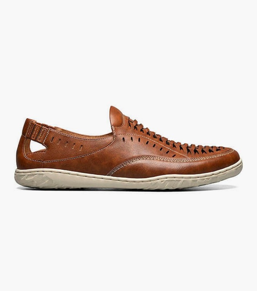 Casual | Stacy Adams Ibiza Woven Vamp Moc Toe Slip On