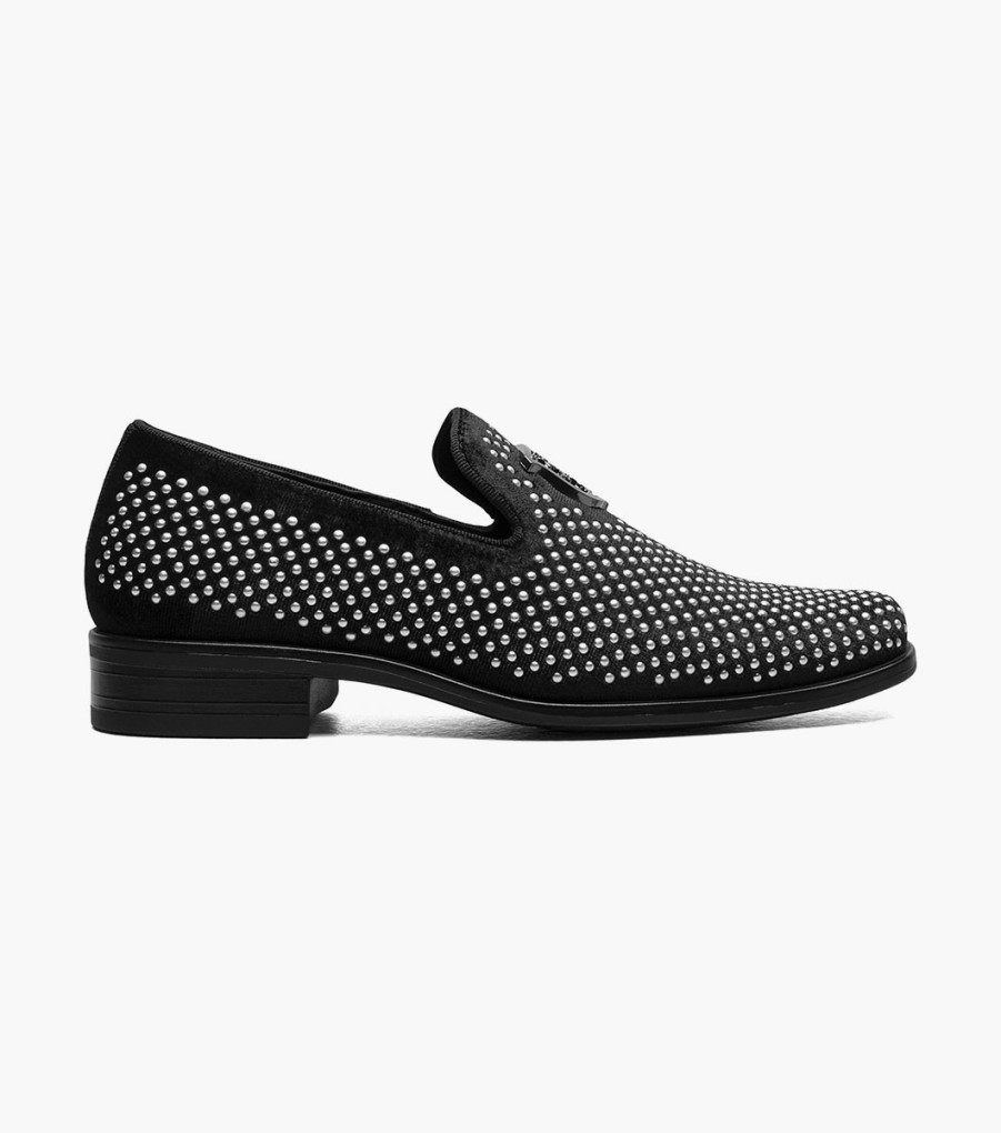 Kids | Stacy Adams Kids Swagger Studded Slip On