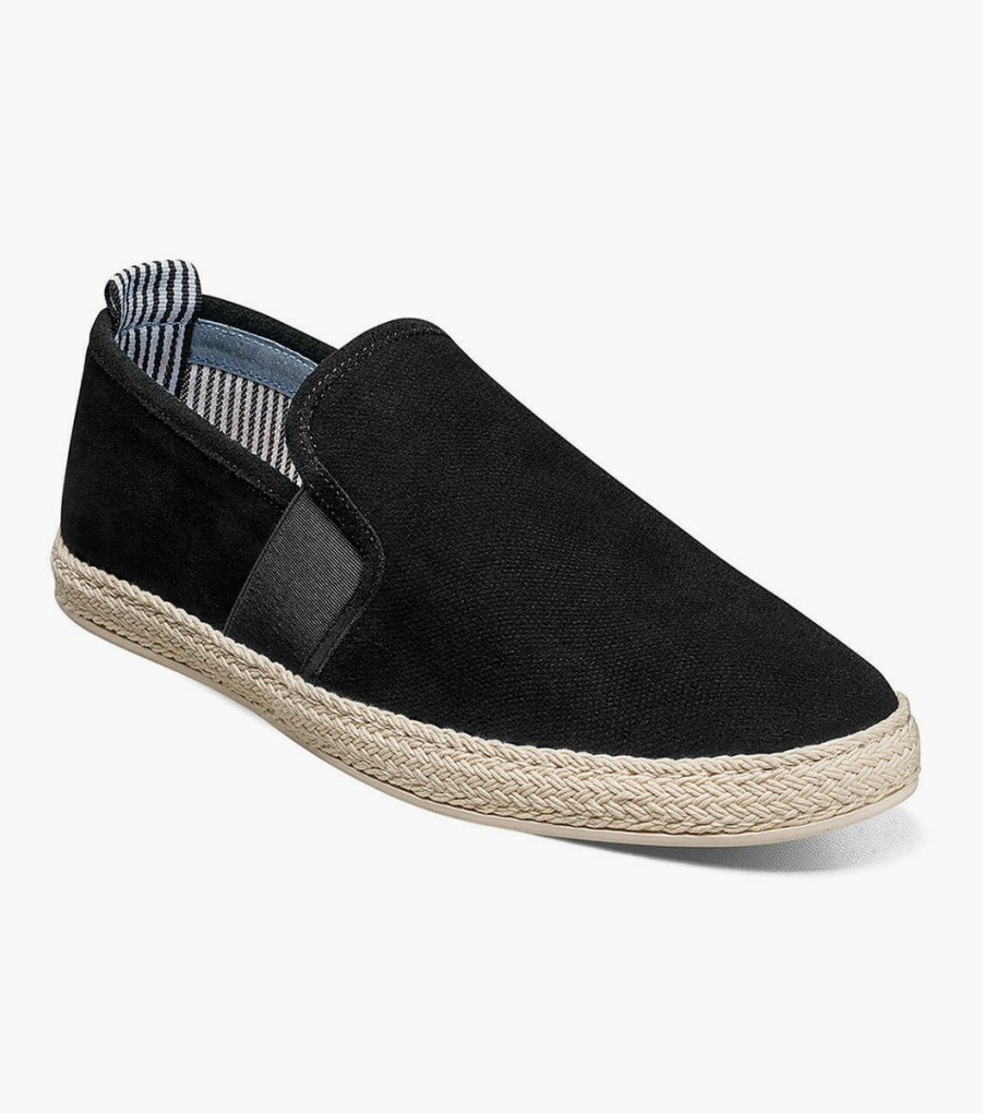 Loafers | Stacy Adams Nino Plain Toe Slip On Espadrille