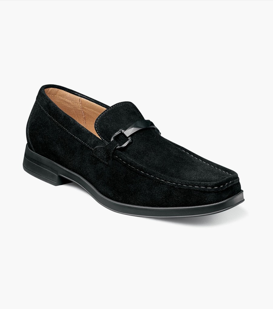 Fashion | Stacy Adams Paragon Moc Toe Bit Slip On