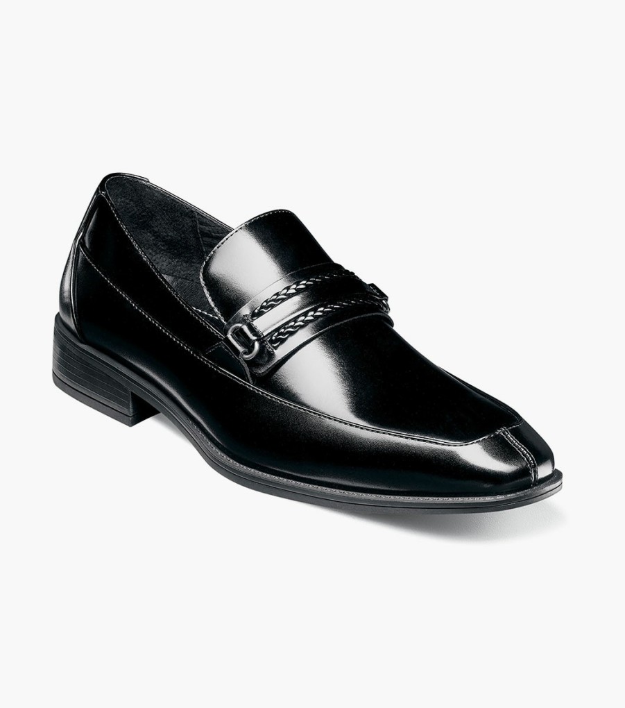 Loafers | Stacy Adams Aberdeen Moc Toe Saddle Slip On