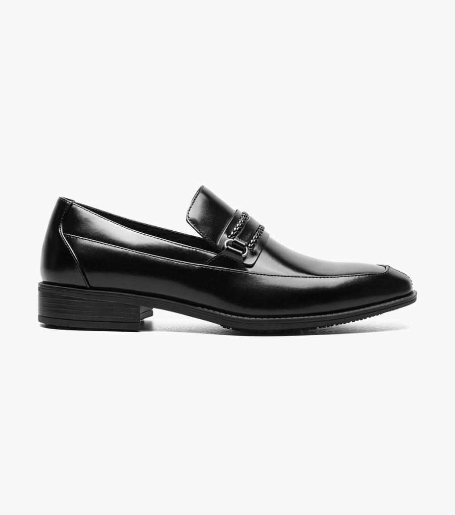 Loafers | Stacy Adams Aberdeen Moc Toe Saddle Slip On