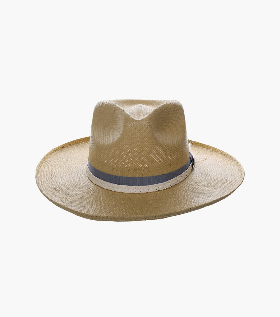 Hats | Stacy Adams New York Fedora Toyo Pinch Front Hat