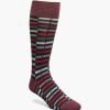 Socks | Stacy Adams Offset Stripe Men\\'S Crew Dress Socks