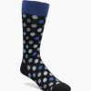 Socks | Stacy Adams Dots Men\\'S Crew Dress Sock