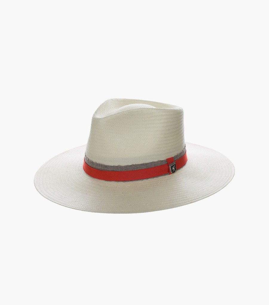 Hats | Stacy Adams Harlow Fedora Toyo Pinch Front Hat