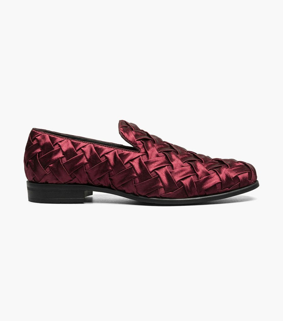 Loafers | Stacy Adams Savoir Plain Toe Satin Slip On