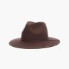 Hats | Stacy Adams Finlay Fedora Wool Felt Pinch Front Hat