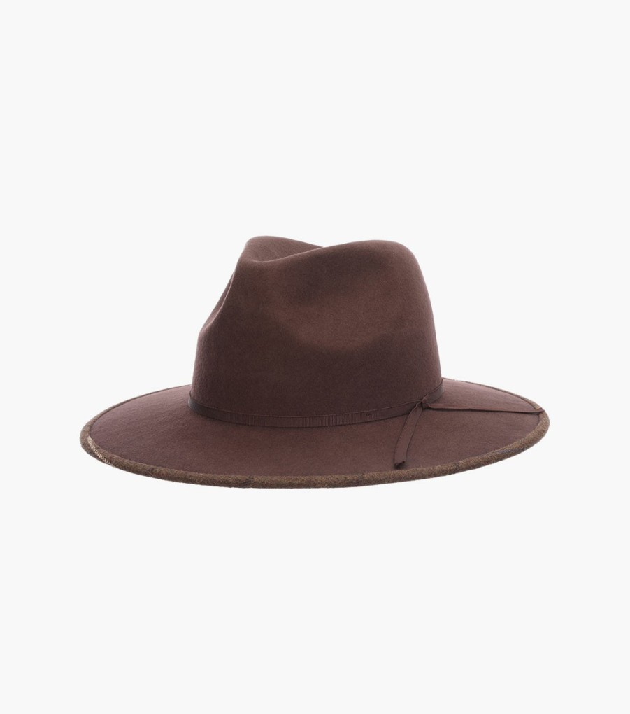 Hats | Stacy Adams Finlay Fedora Wool Felt Pinch Front Hat