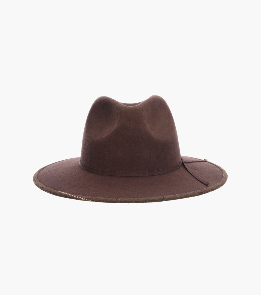 Hats | Stacy Adams Finlay Fedora Wool Felt Pinch Front Hat