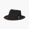 Hats | Stacy Adams Alpha Fedora Wool Felt Pinch Front Hat