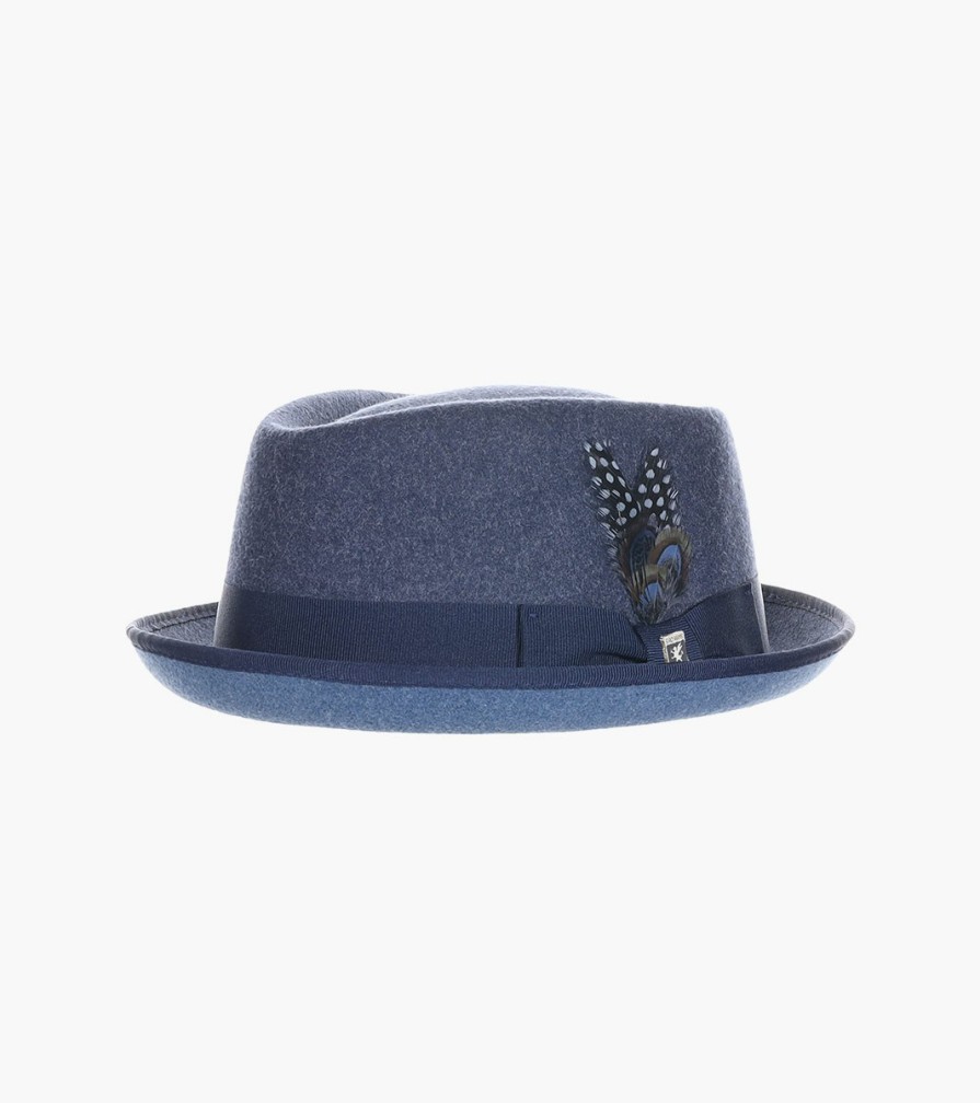 Hats | Stacy Adams Cranston Fedora Provatoknit Pinch Front Hat