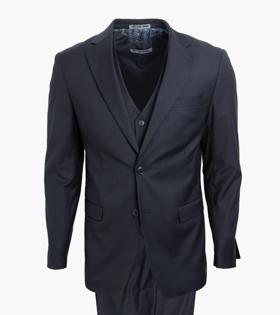 Suits | Stacy Adams Hoffman 3 Piece Vested Suit