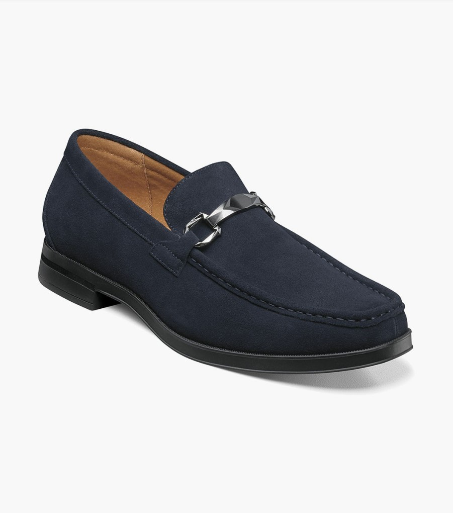 Fashion | Stacy Adams Paragon Moc Toe Bit Slip On