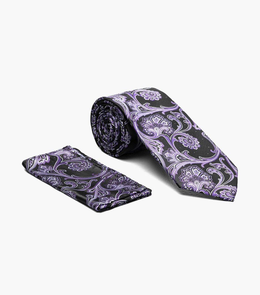 Ties | Stacy Adams Archie Tie & Hanky Set