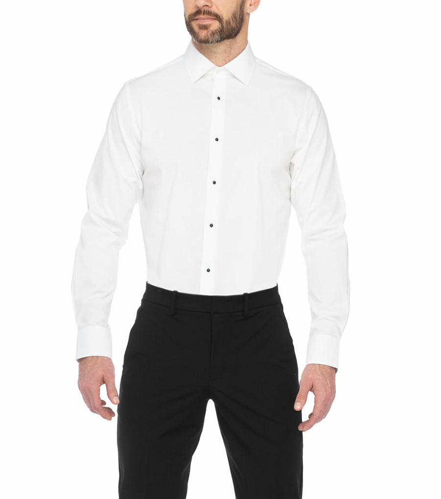 Dress Shirts | Stacy Adams Dunne Dress Shirt Spread Collar