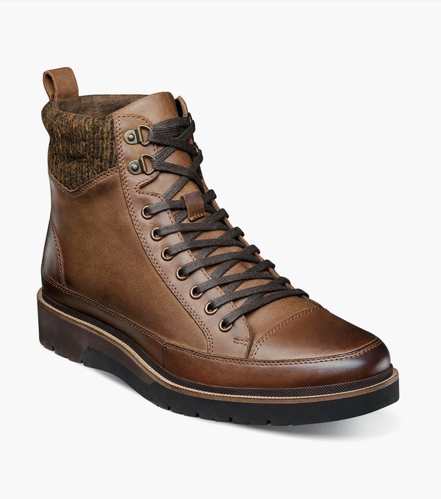 Boots | Stacy Adams Envoy Moc Toe Lace Up Boot