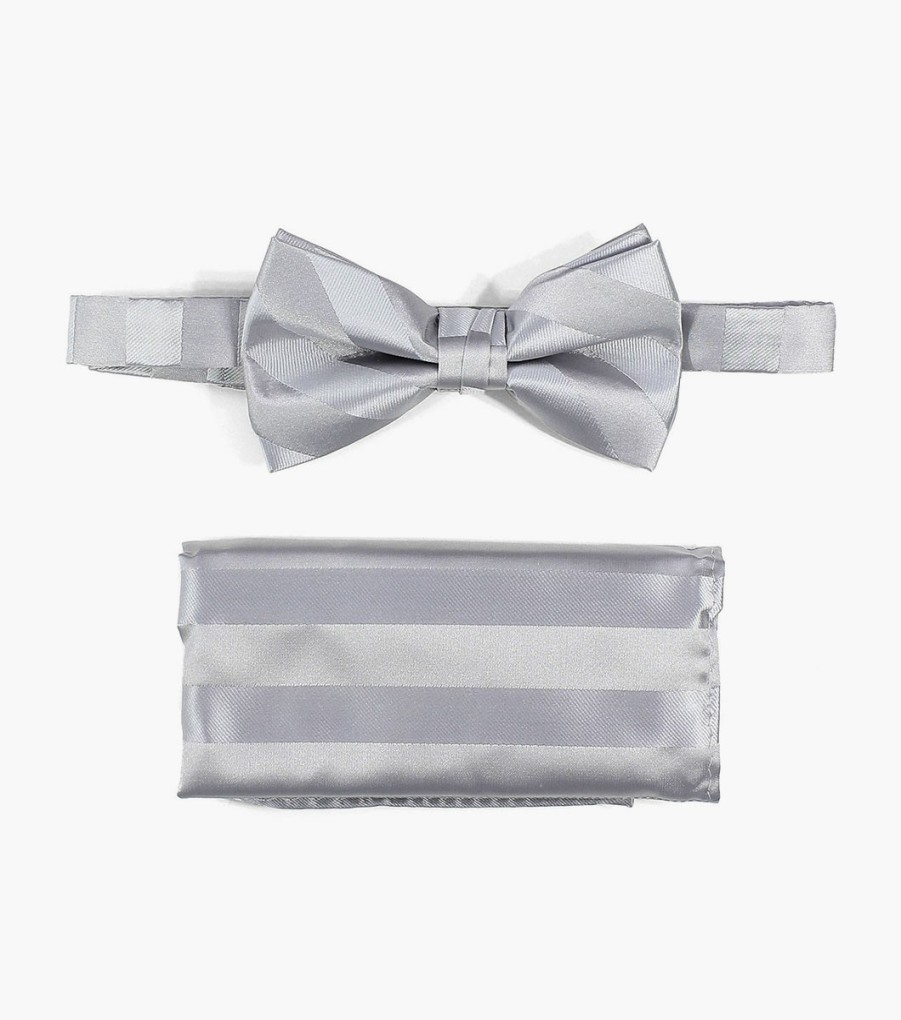 Ties | Stacy Adams Mason Bow Tie & Pocket Square Set