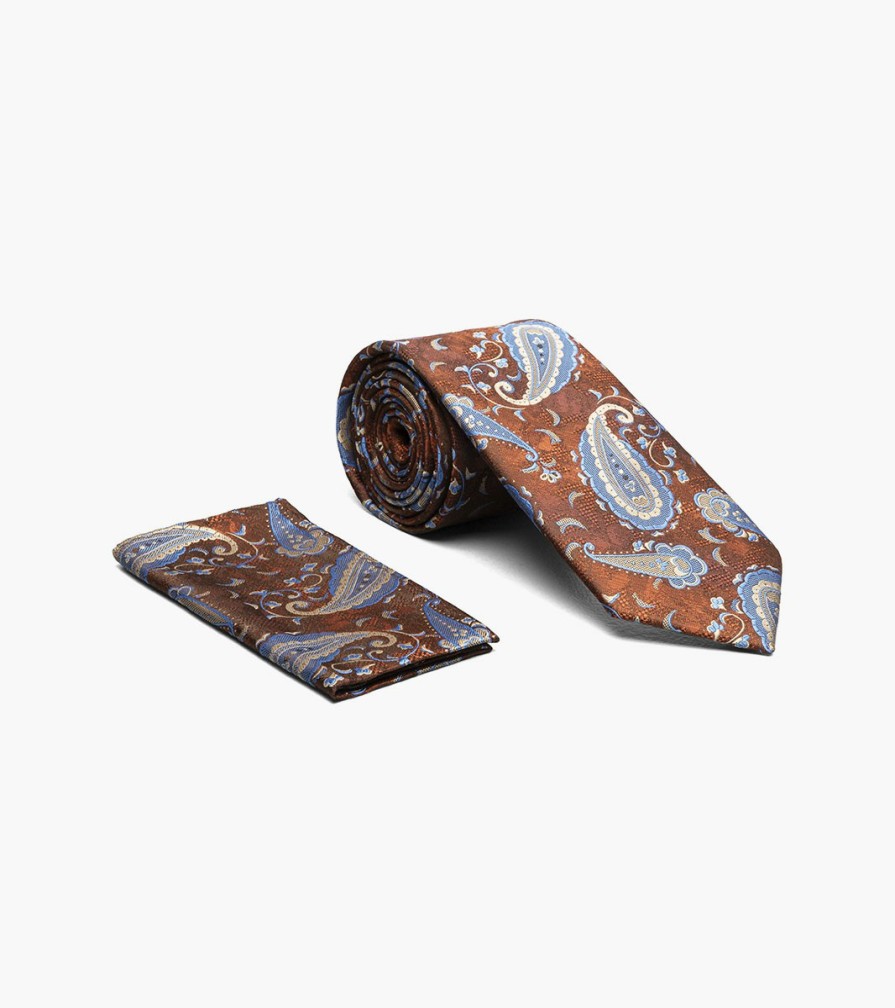 Ties | Stacy Adams Vance Tie & Hanky Set