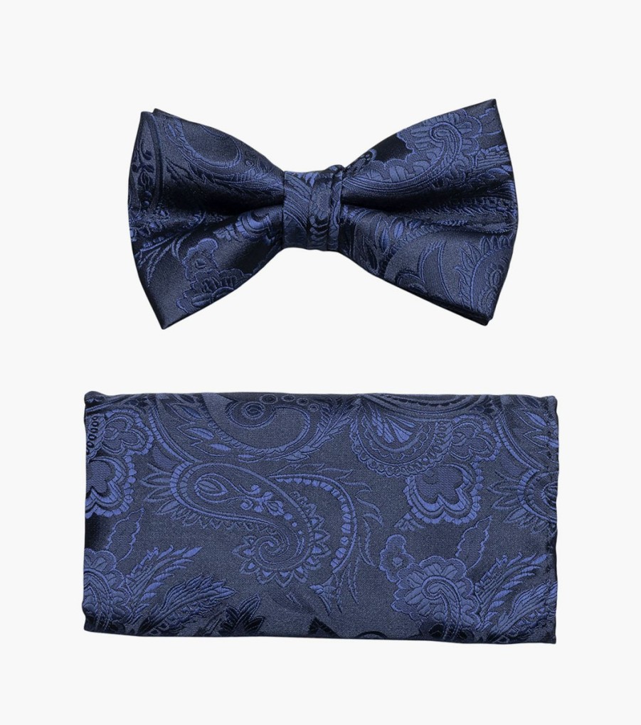 Ties | Stacy Adams Oliver Bow Tie & Hanky Set