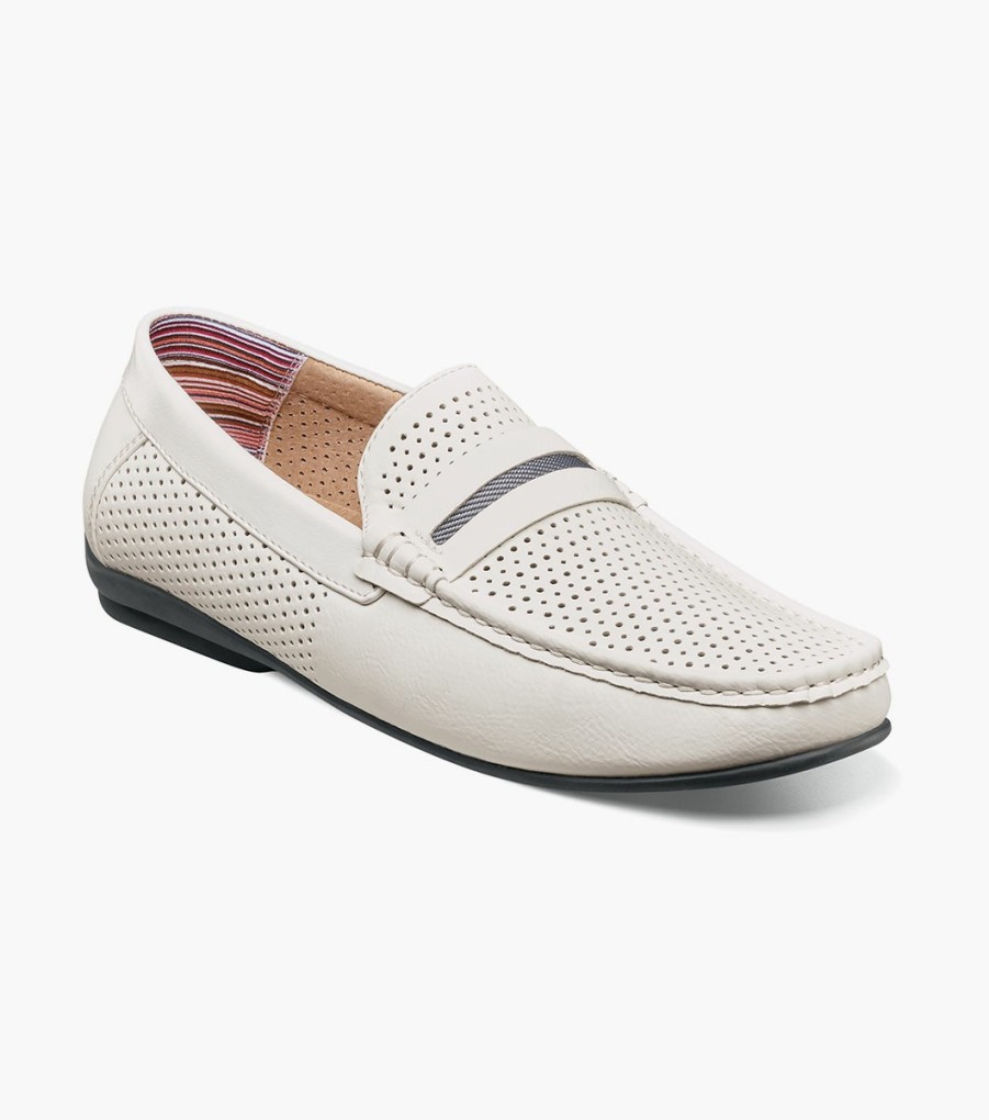 Loafers | Stacy Adams Corby Moc Toe Saddle Slip On