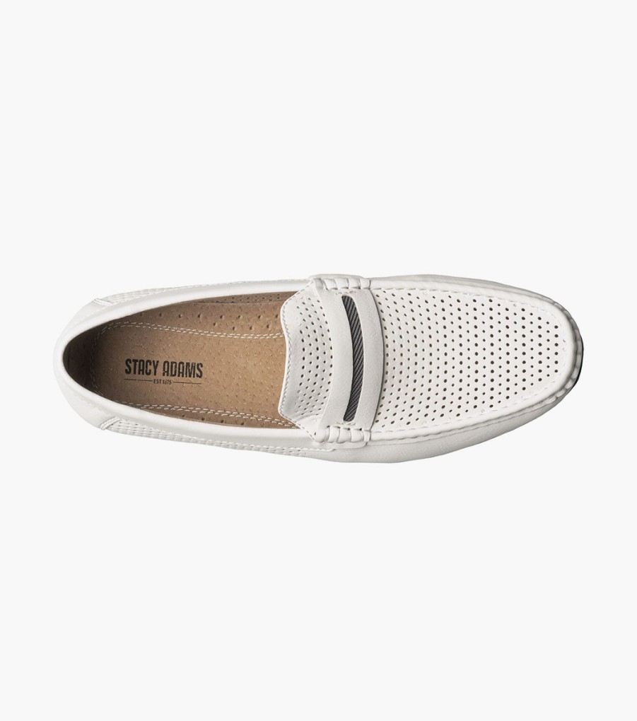 Loafers | Stacy Adams Corby Moc Toe Saddle Slip On