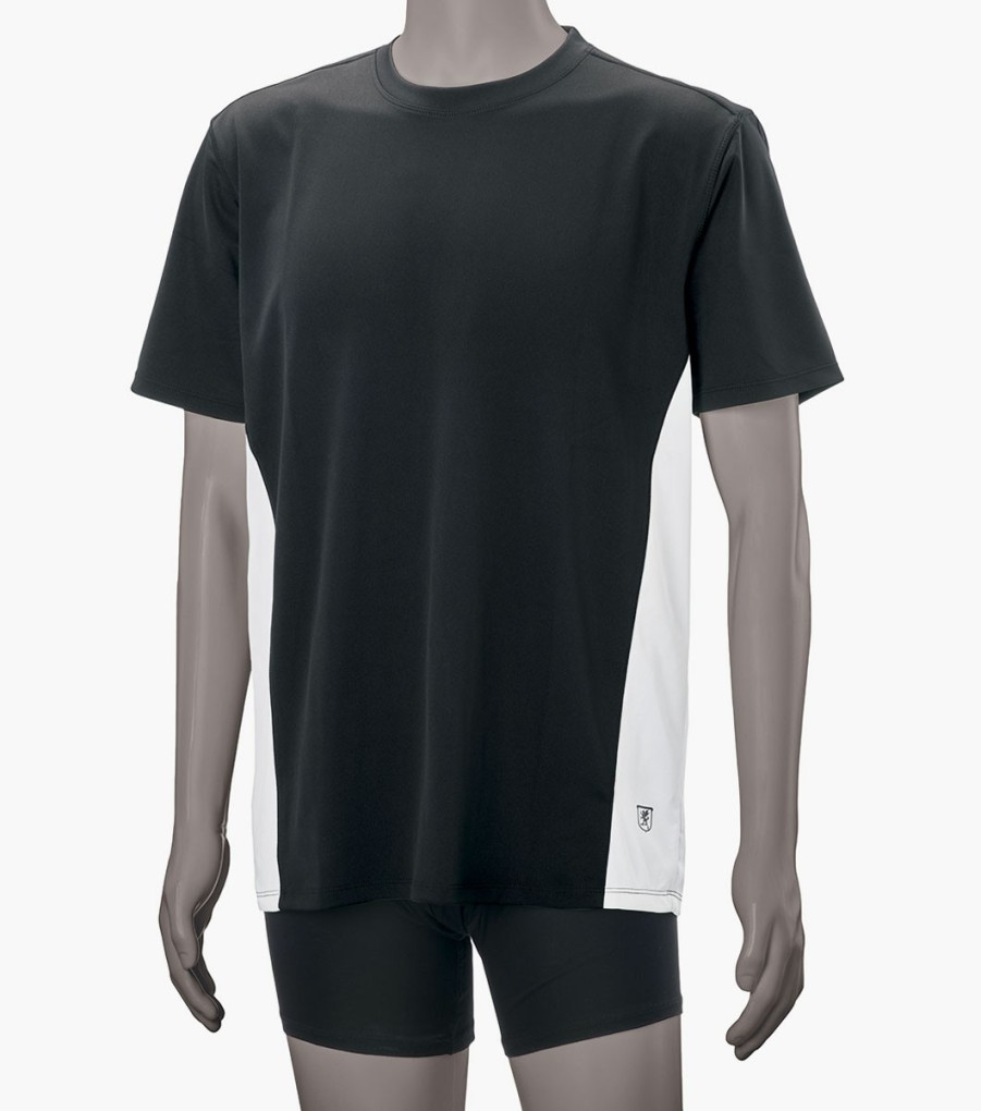 Loungewear | Stacy Adams Crew Neck Block T-Shirt Performance Fabric